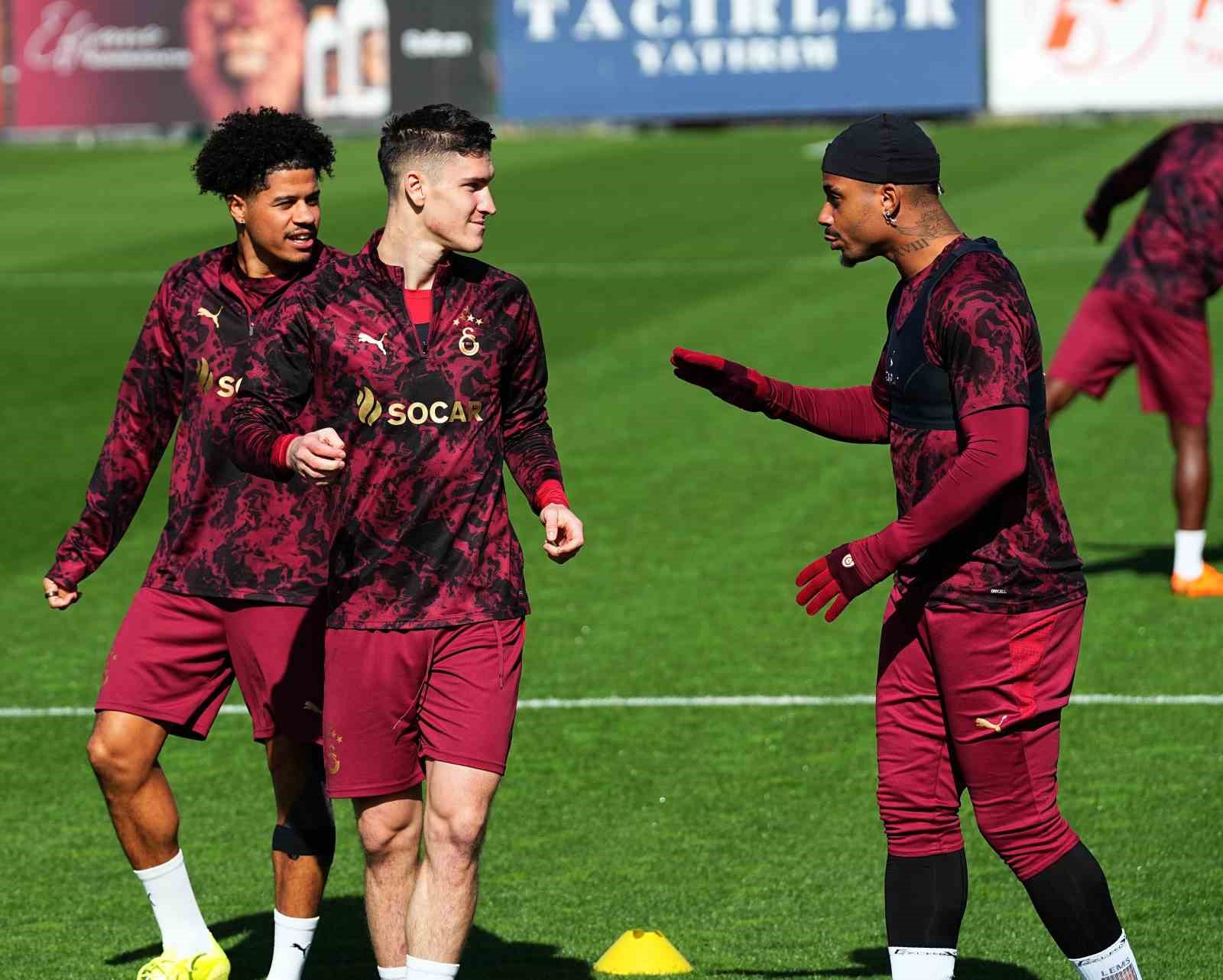 Galatasaray, Juventus maçı hazırlıklarını tamamladı
