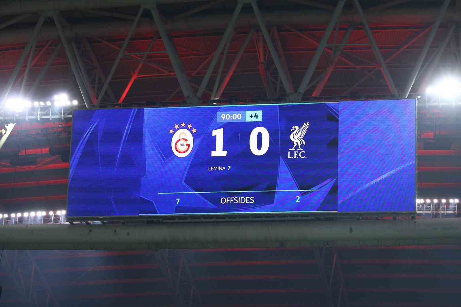 Galatasaray rövanşa 1-0’lık avantajla gidecek
