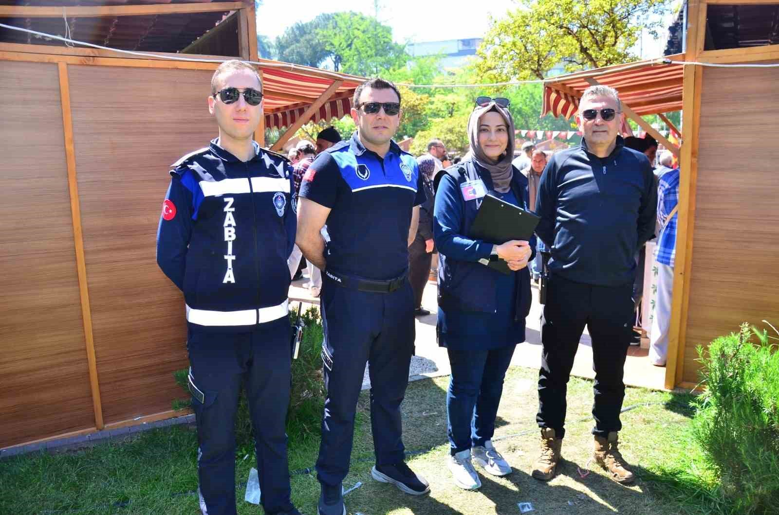 Gastronomi panayırında denetim
