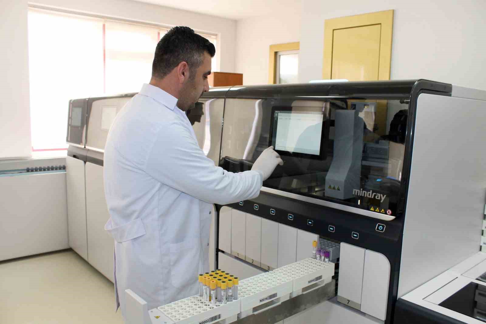 GAÜN Hastanesi Laboratuvarında yeni sistem hizmete girdi
