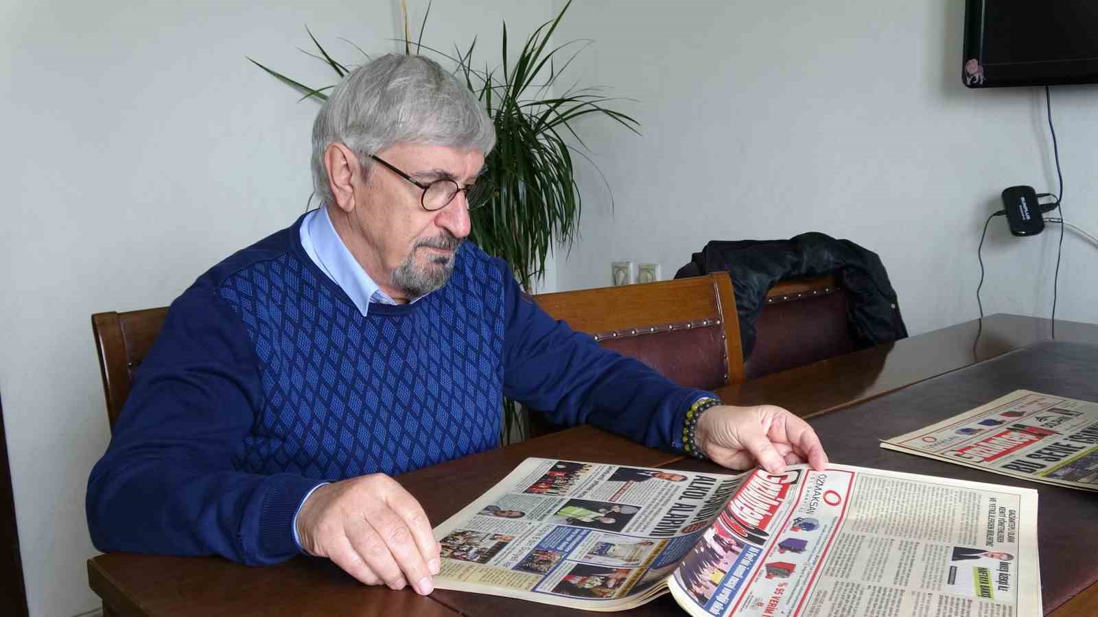 Gazeteci baba ve 2 çocuğu aynı mesleği yapmanın gururunu yaşıyor
