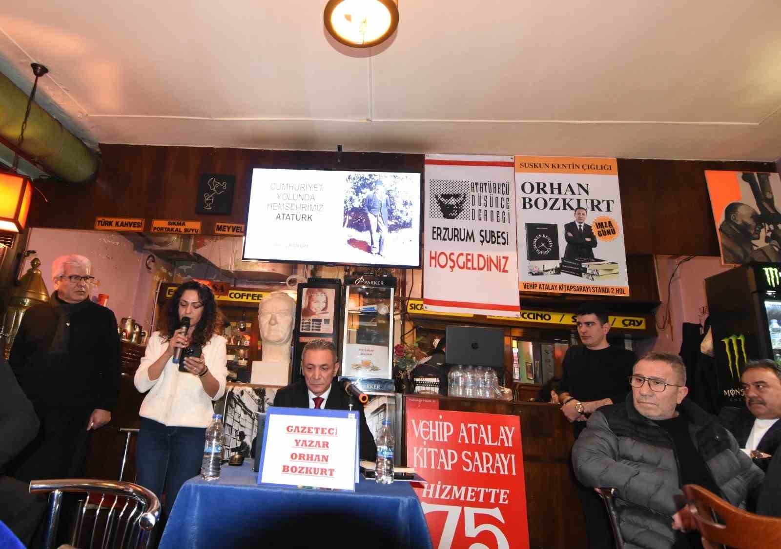 Gazeteci - Yazar Orhan Bozkurt, Milli Mücadele’nin kritik dönemeçlerini belgeler ve anılar ışığında anlattı
