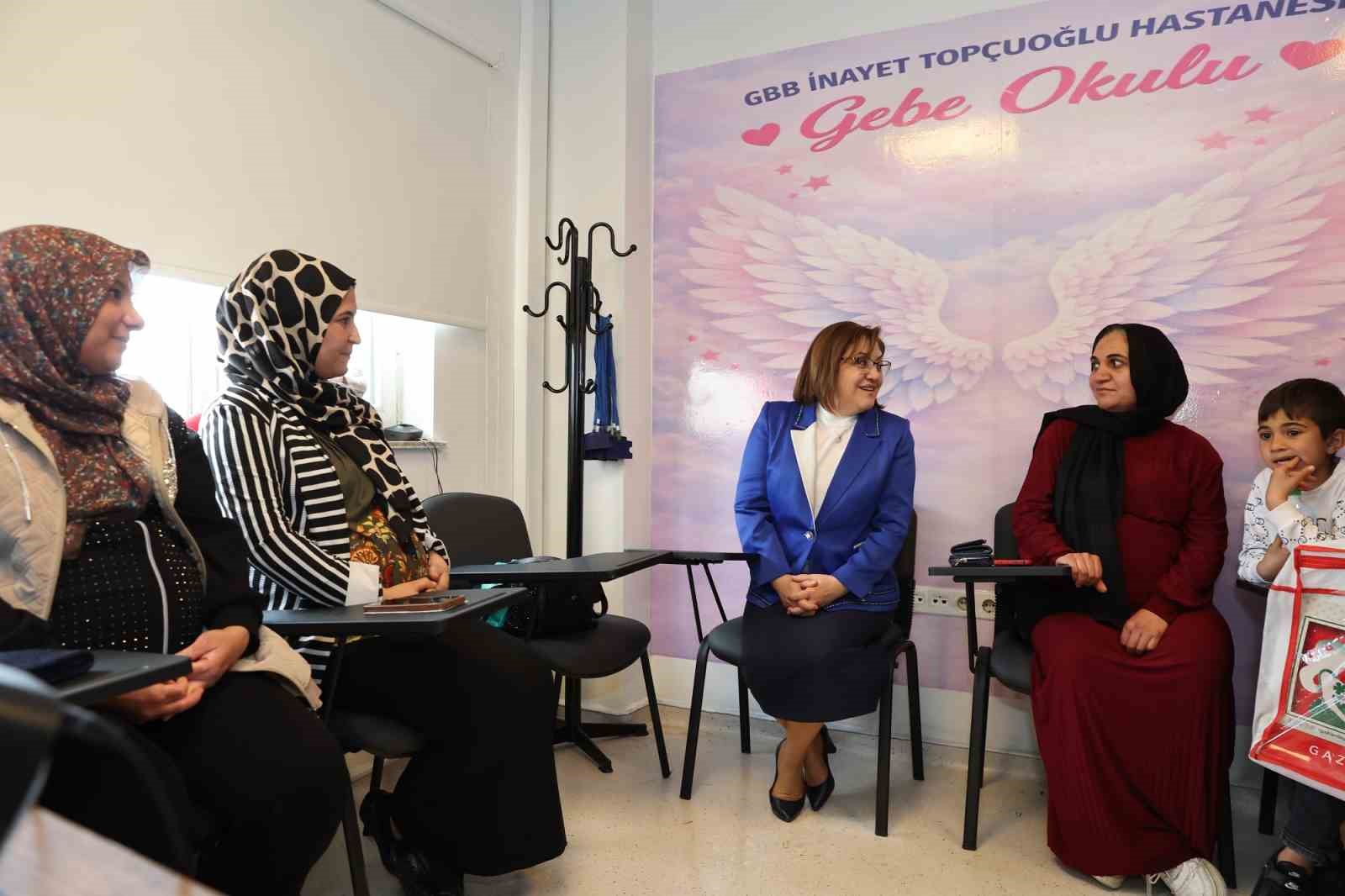 Gaziantep Büyükşehir Belediyesi Gebe Okulu’nun resmi açılışı yapıldı
