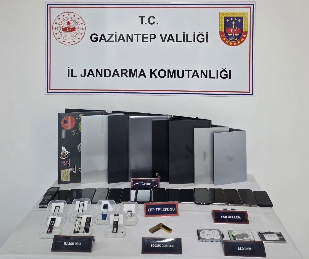 Gaziantep merkezli 8 ilde nitelikli dolandırıcılık operasyonu: 14 tutuklama
