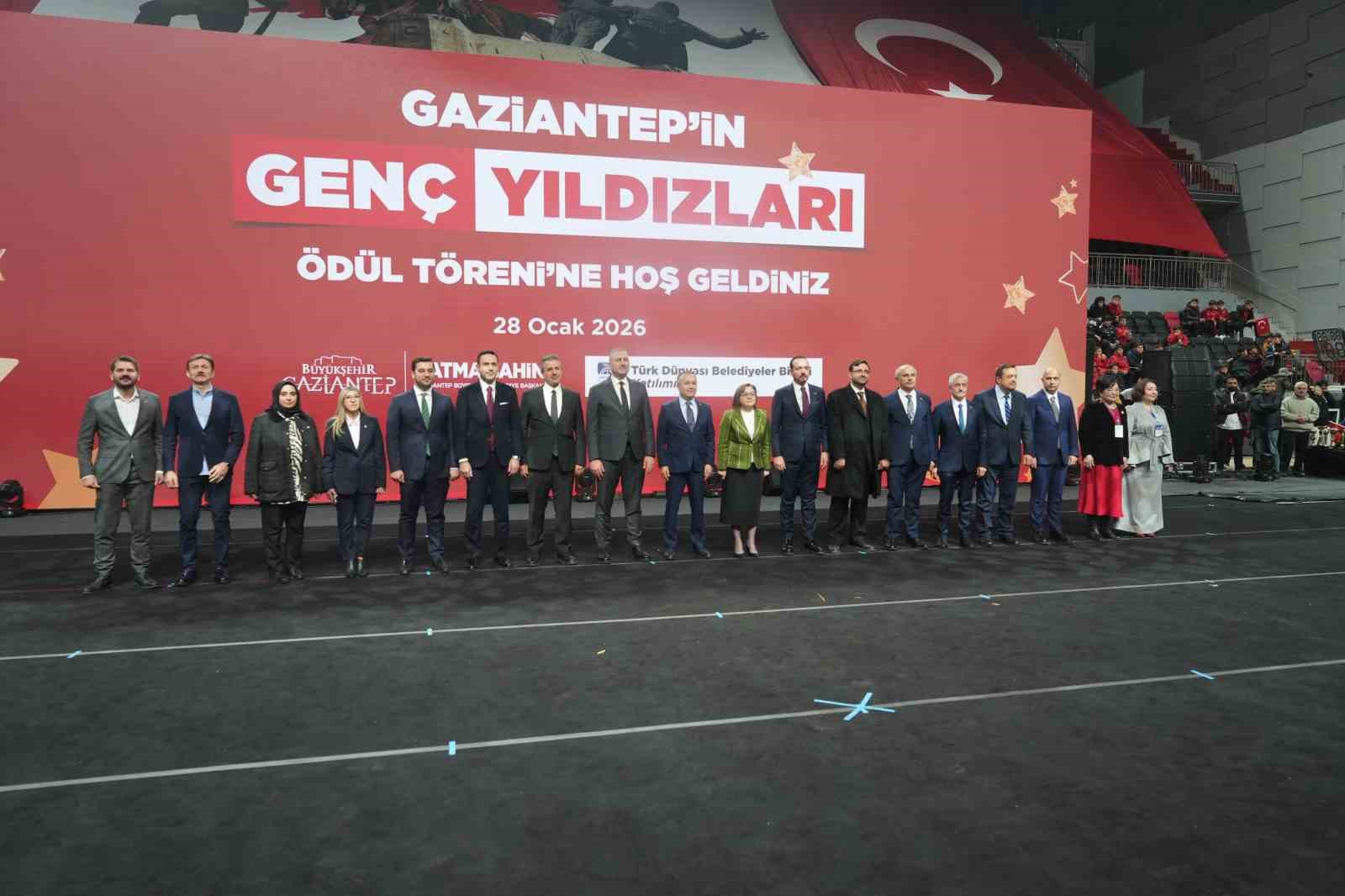 Gaziantep’in ’Genç Yıldızları’ ödülle taçlandı
