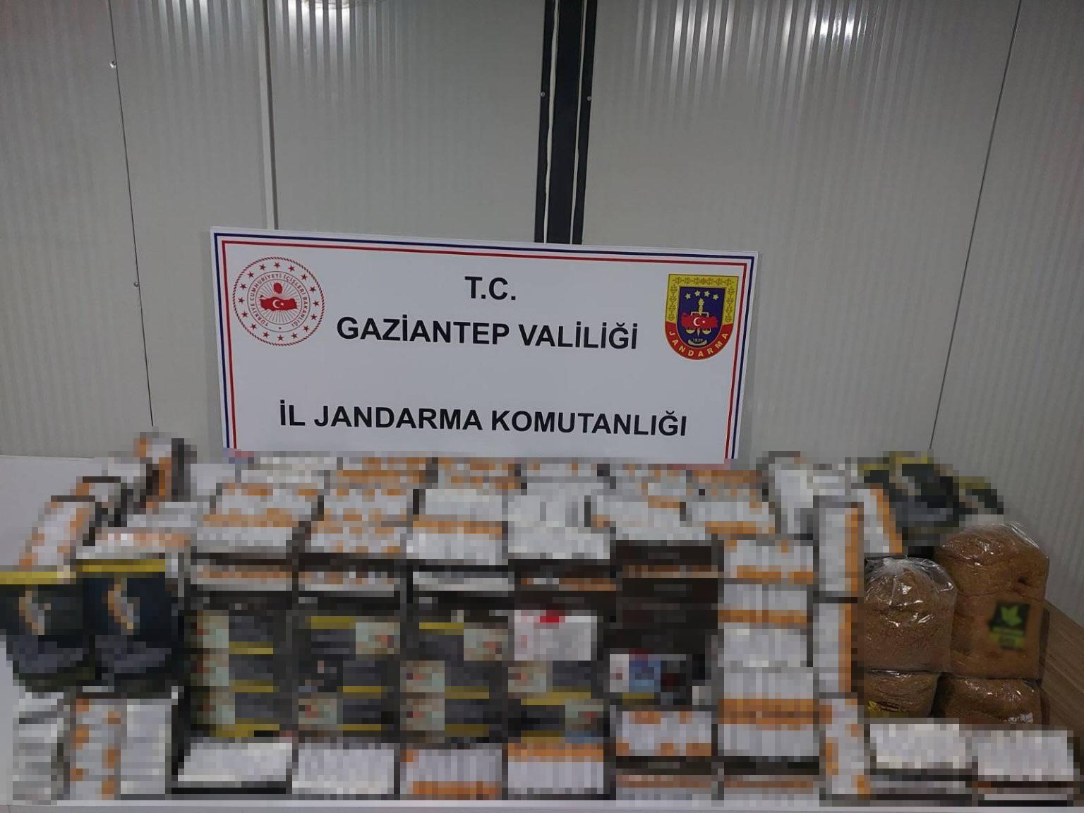 Gaziantep’te 140 litre sahte, 39 bin litre kaçak alkol ele geçirildi
