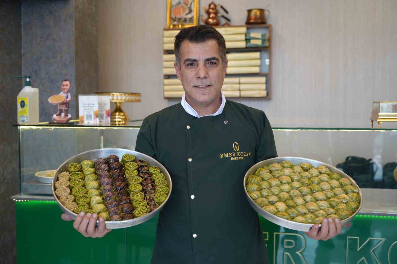 Gaziantep’te baklavacılarda bayram yoğunluğu: Günlük üretim 20 tona ulaştı
