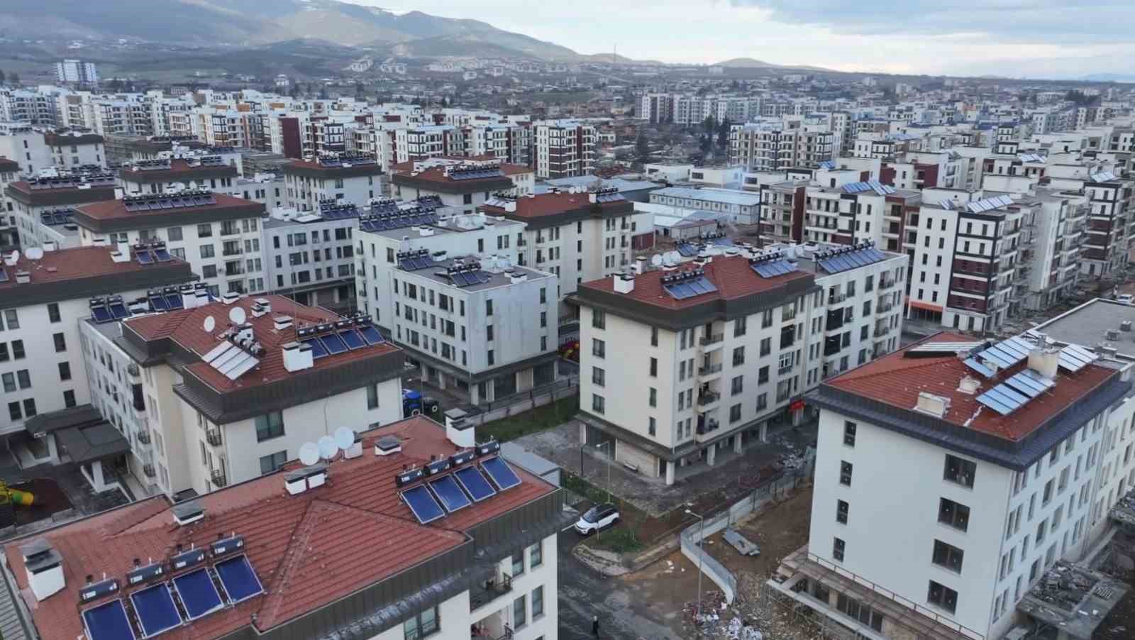 Gaziantep’te deprem konutlarının yüzde 95’i tamamlandı
