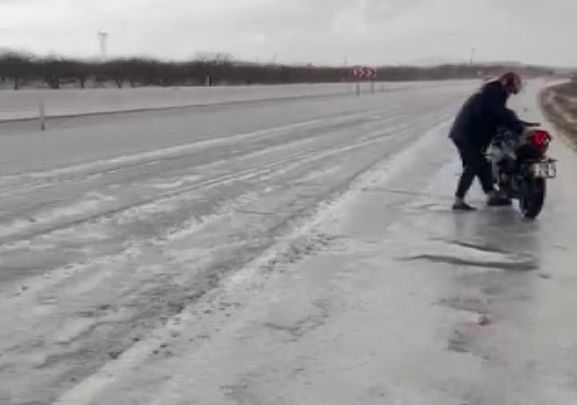 Gaziantep’te dolu ve sağanak etkili oldu
