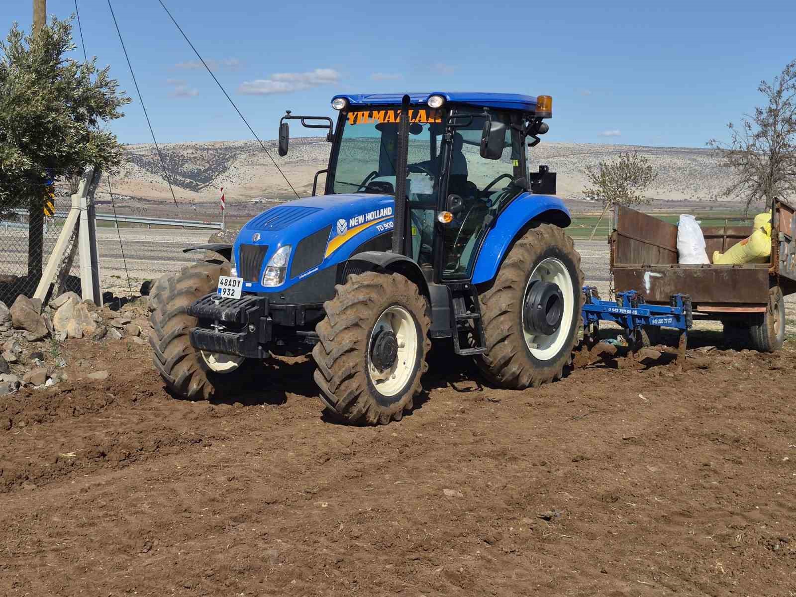 Gaziantep’te nohut ekimi başladı
