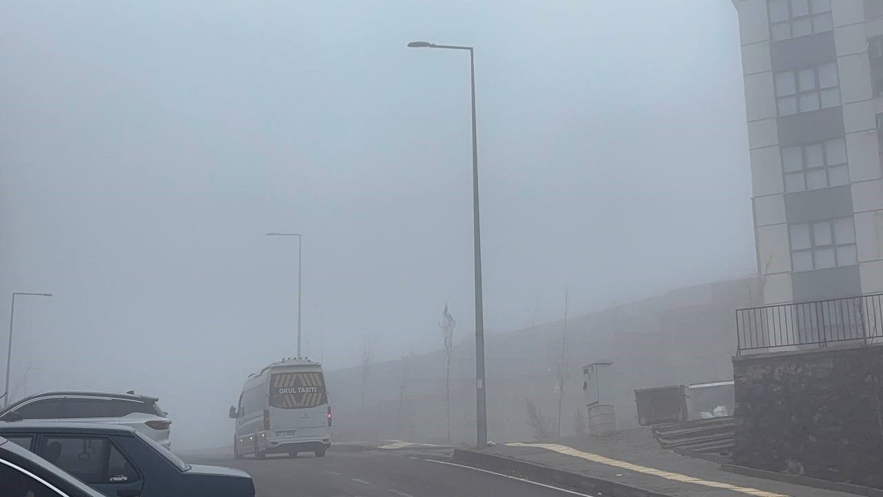 Gaziantep’te sis etkili oldu
