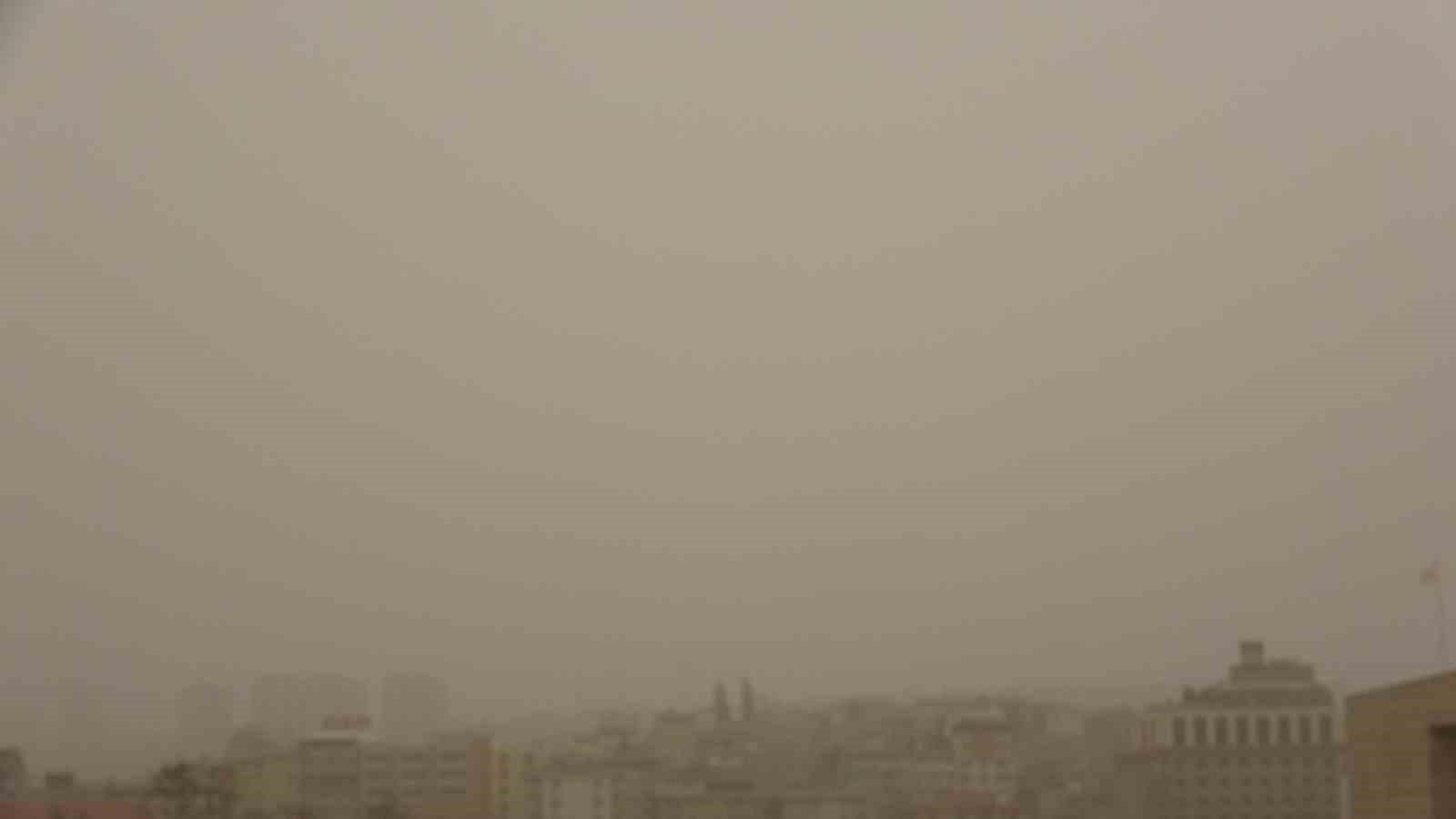 Gaziantep’te toz taşınımı etkili oldu
