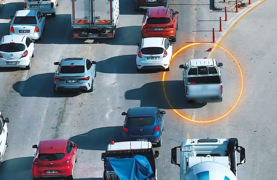 Gaziantep’te trafikte ‘kaynak’ yapan 498 araca ceza
