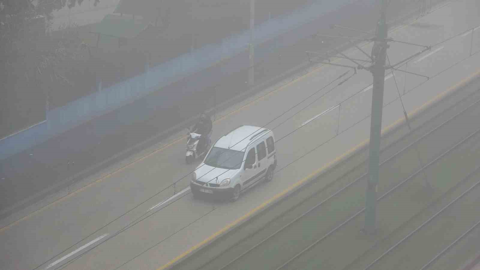 Gaziantep’te yoğun sis etkisini sürdürüyor
