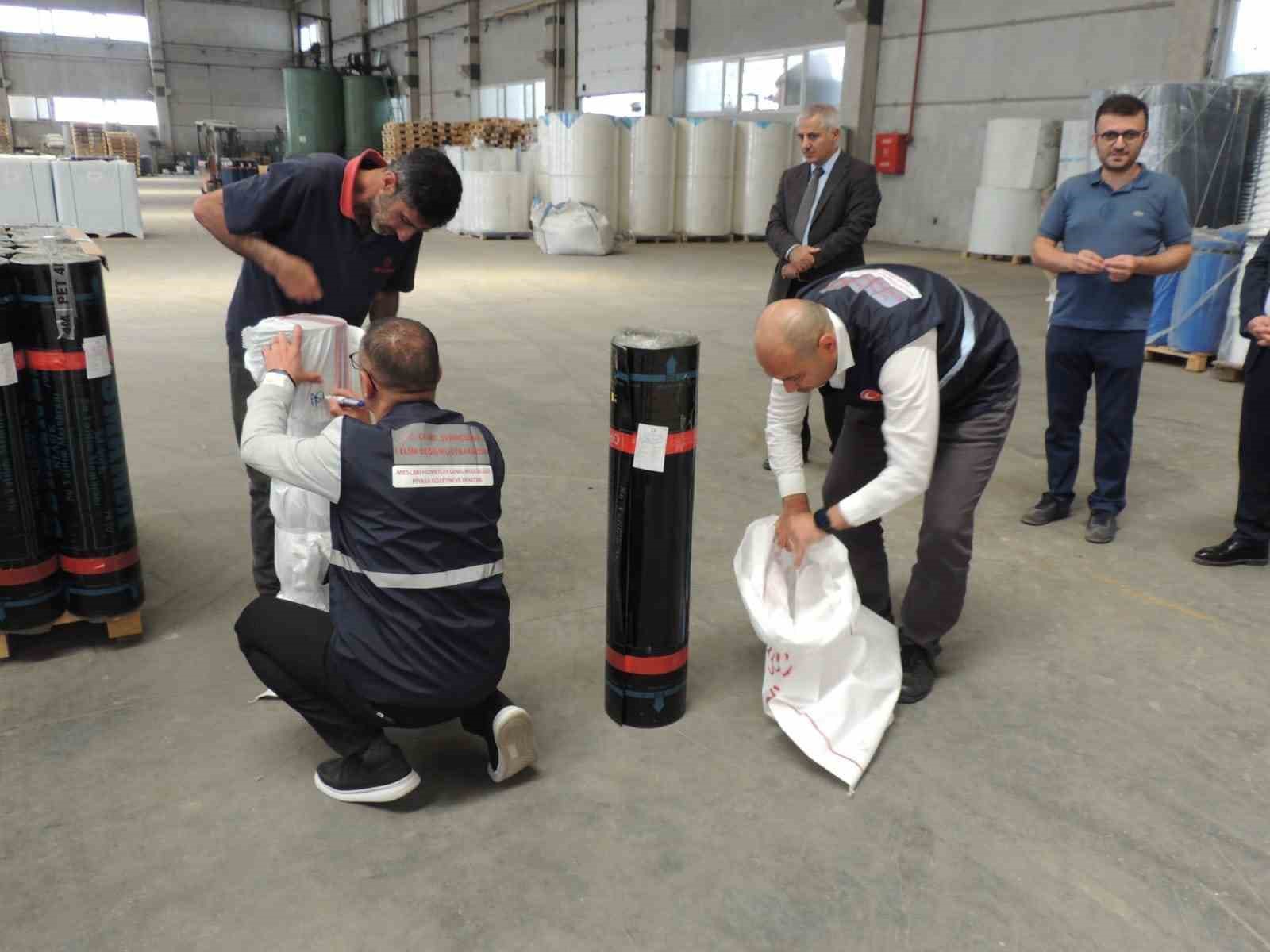 Geçen yıl standarda uymayan yapı malzemeleri için 154.5 milyon lira ceza uygulandı
Geçen yıl standarda uymayan yapı malzemeleri için 154.5 milyon lira ceza uygulandı