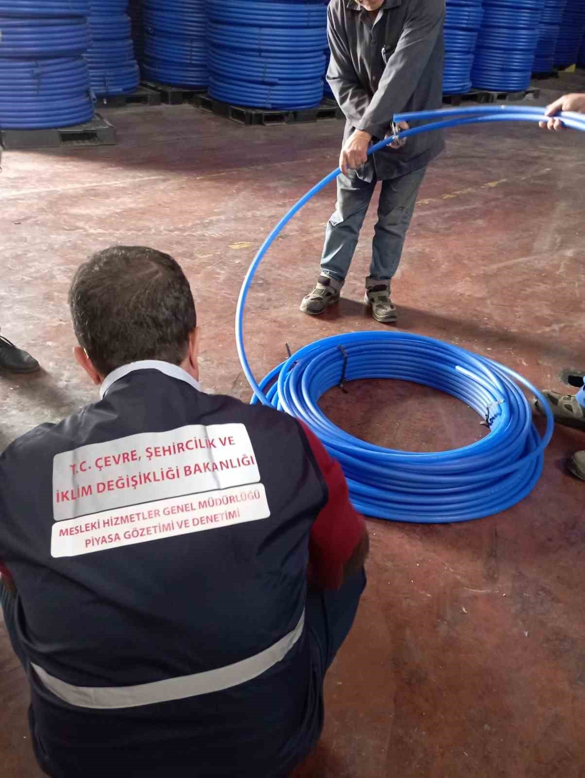 Geçen yıl standarda uymayan yapı malzemeleri için 154.5 milyon lira ceza uygulandı
Geçen yıl standarda uymayan yapı malzemeleri için 154.5 milyon lira ceza uygulandı