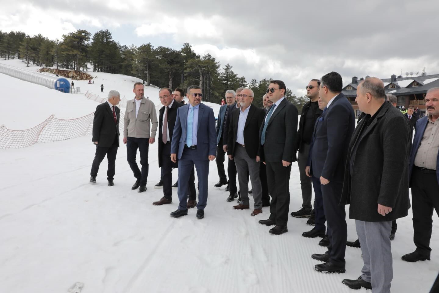 Gediz Murat Dağı Kayak Merkezi’nde inceleme
