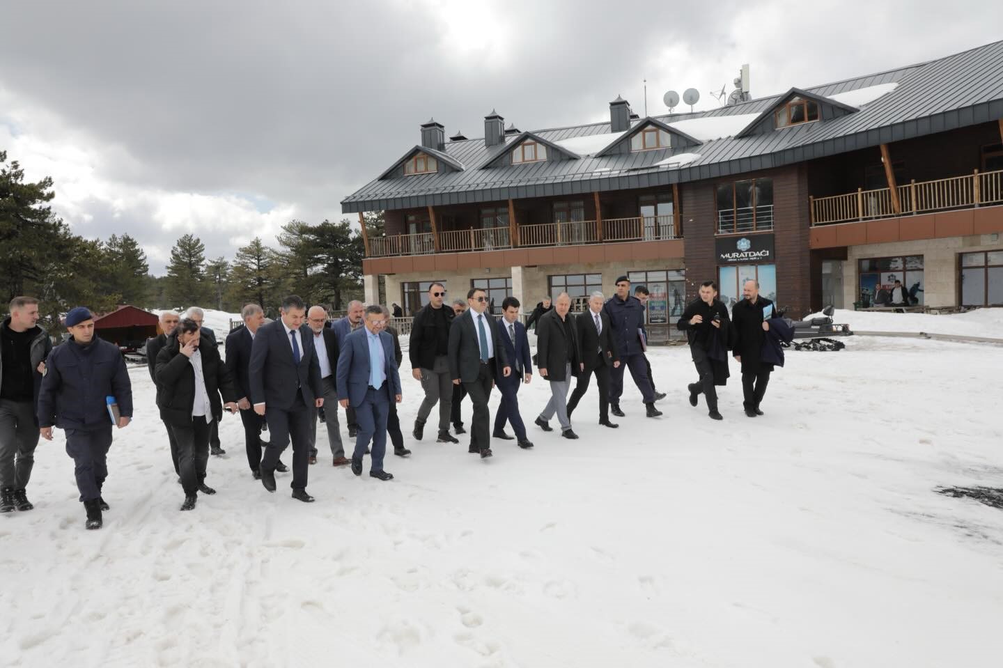 Gediz Murat Dağı Kayak Merkezi’nde inceleme
