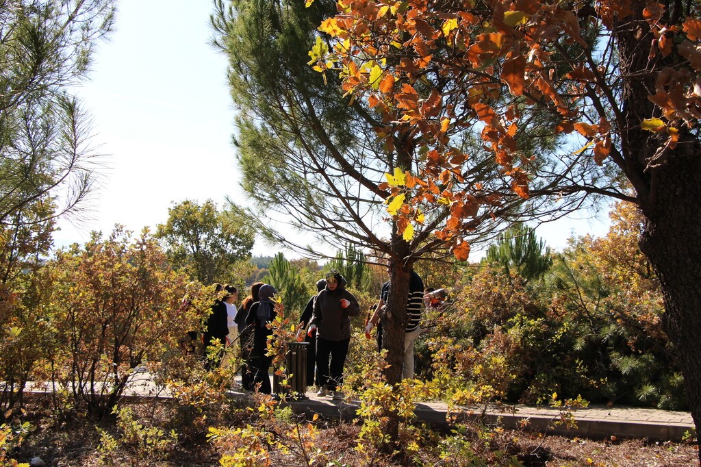 Gediz MYO kampüsünde sürpriz ’Ters Lale’
