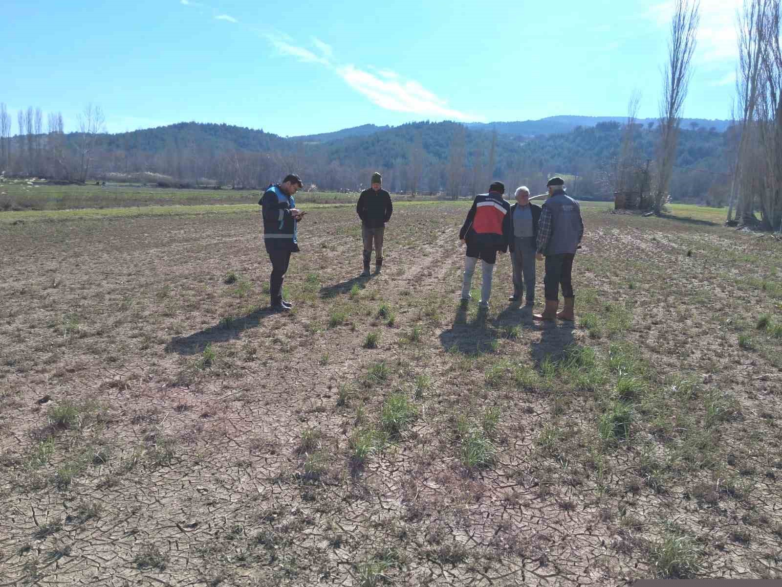 Gediz’de sel sonrası zarar tespiti yapıldı
