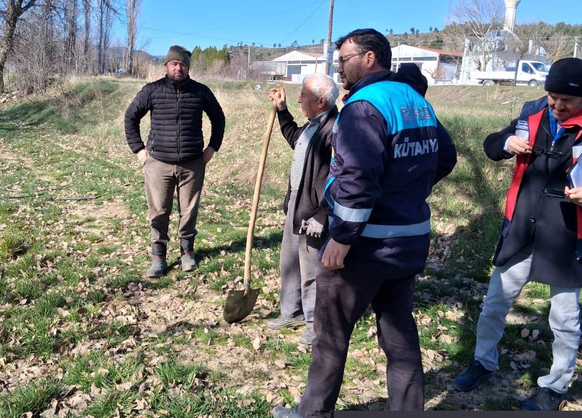 Gediz’de sel sonrası zarar tespiti yapıldı
