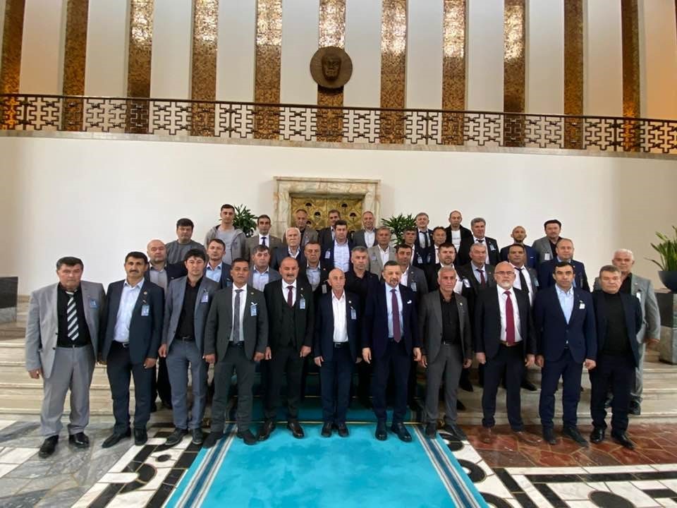 Gedizli muhtarlar Gazi Meclis’te
