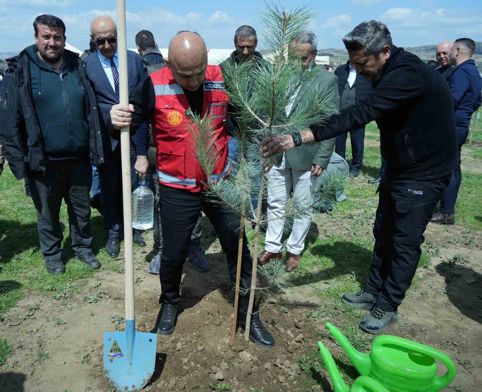 Geleceğe nefes olacak 2 bin fidan toprakla buluştu
