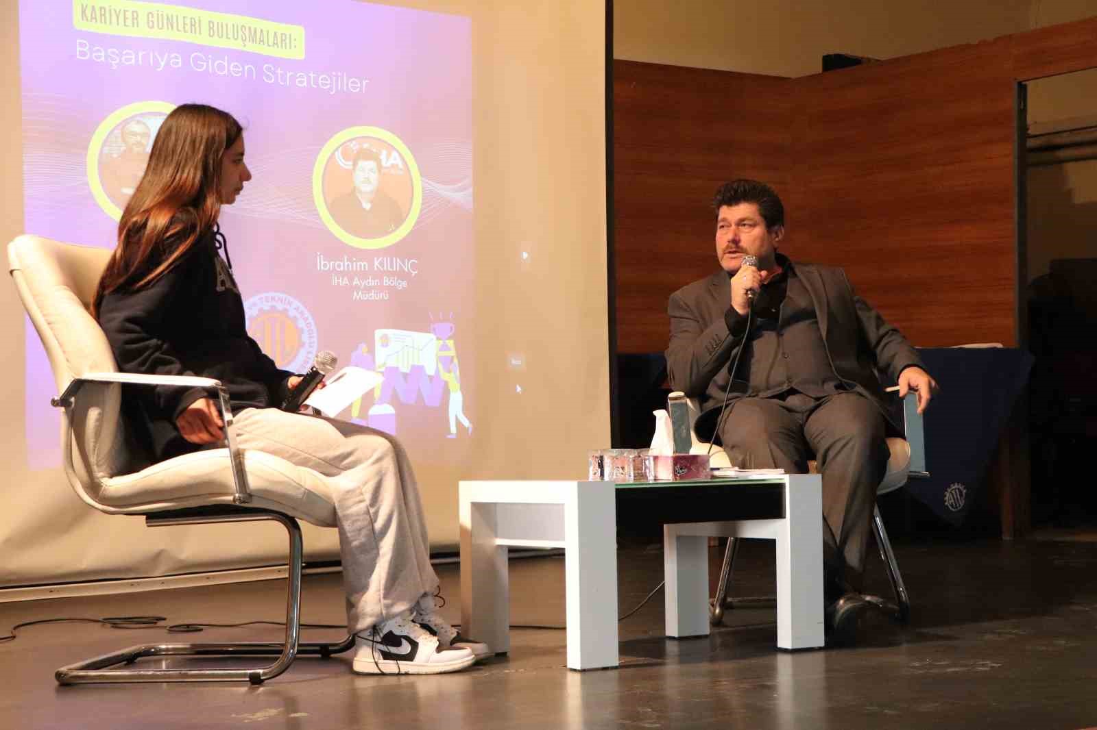 Geleceğin medya çalışanları sektör temsilcileriyle buluştu
