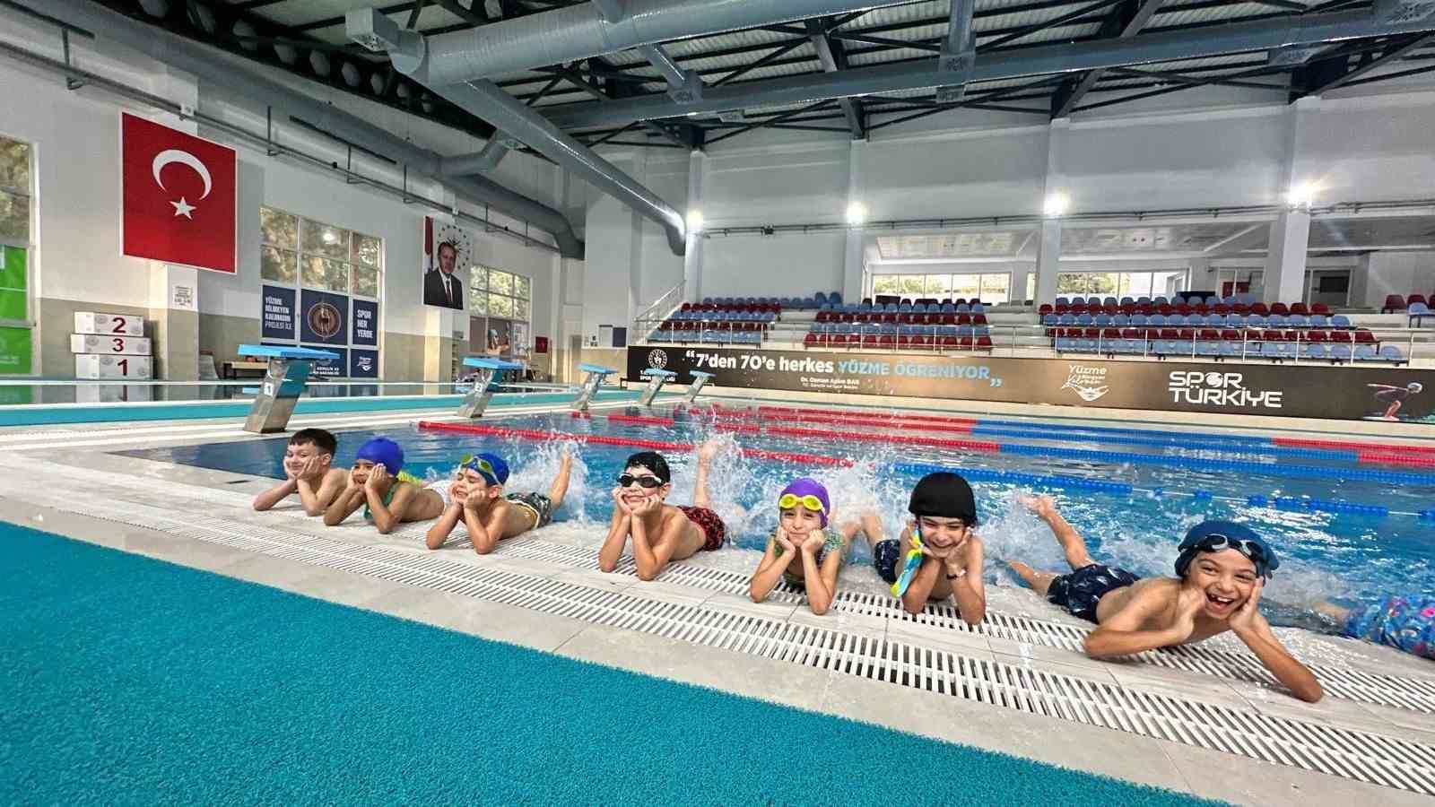 Geleceğin yüzücüleri Aydın’da yetişiyor
