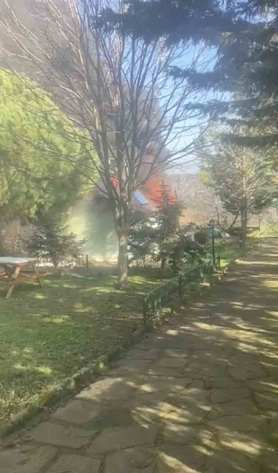 Gelibolu’da ev yangını
