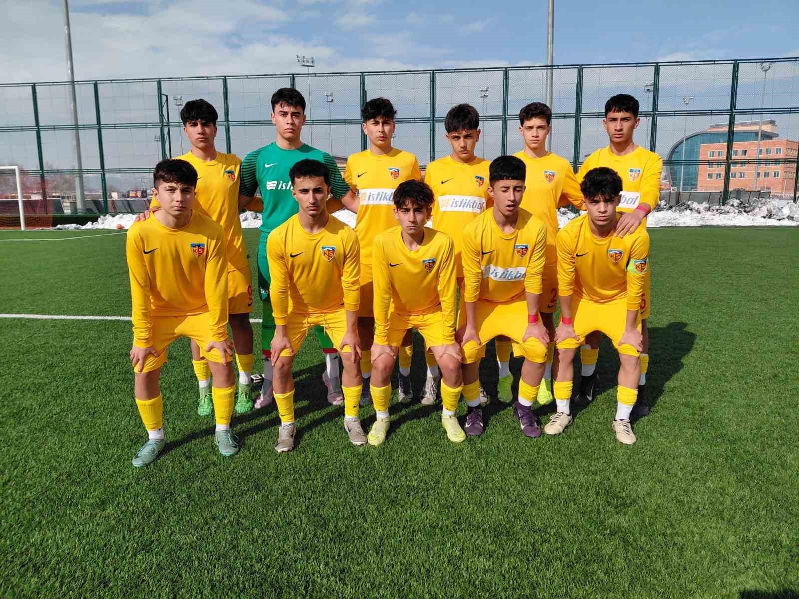 Gelişim Ligi U-15: Kayserispor: 5 - Ankara Demirspor: 1

