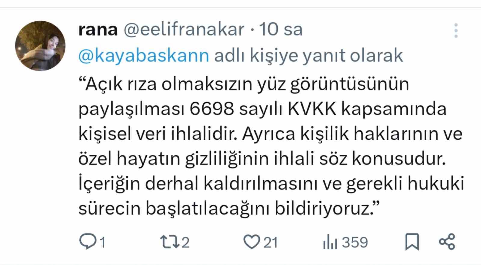 Genç kızın ailesinin isteğini hiçe saydı, sosyal medyasında paylaştı
