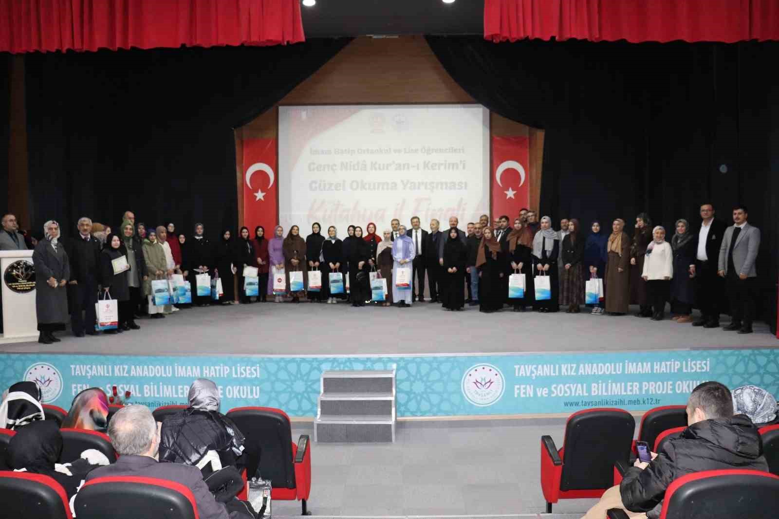 Genç Nida Kur’an-ı Kerim’i Güzel Okuma Yarışması finali yapıldı
