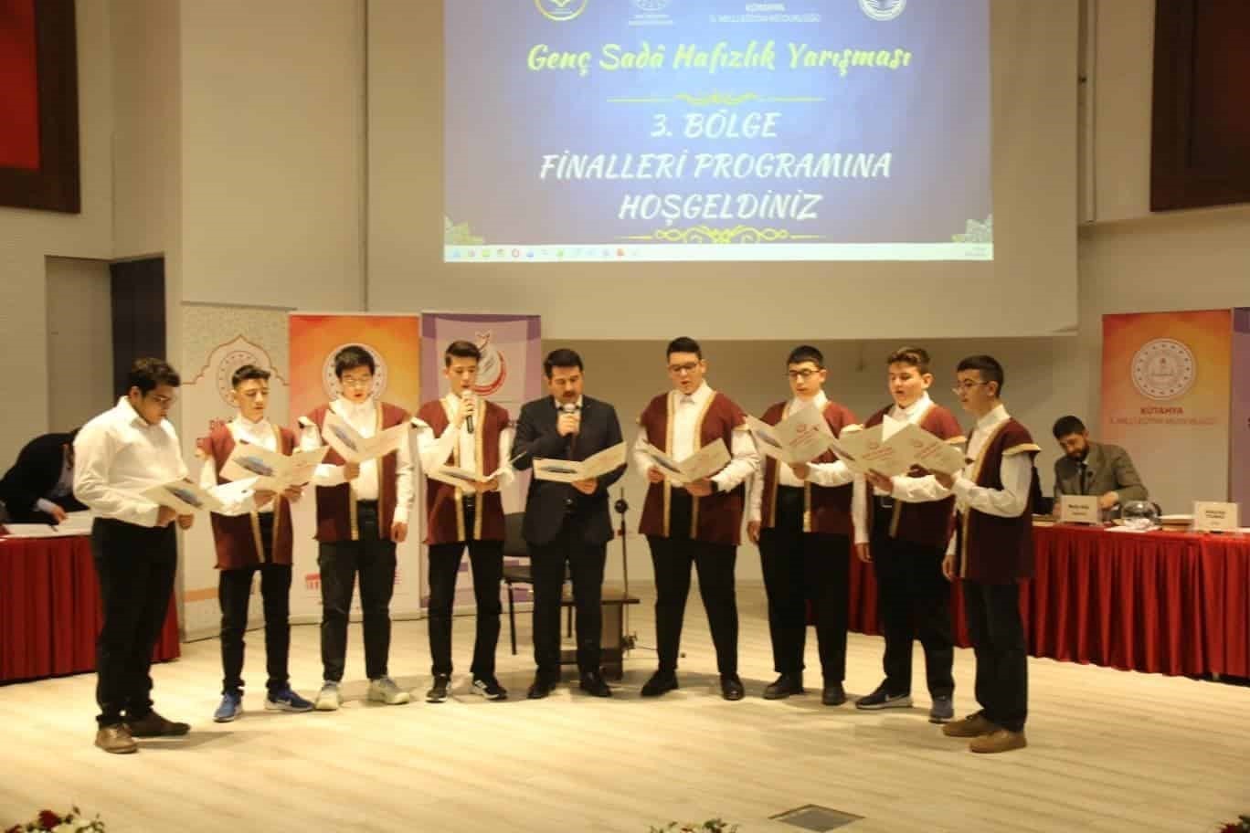 ’Genç Sadâ Hafızlık Yarışması 3. Bölge Finalleri’ Kütahya’da yapıldı

