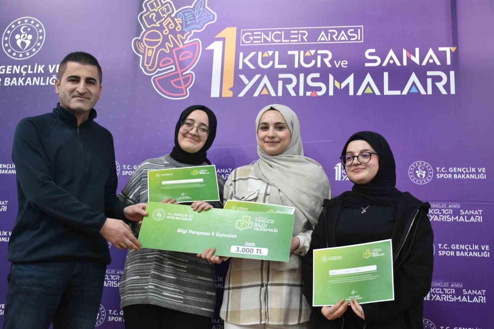 Gençler Erzurum’da bilgide yarıştı
