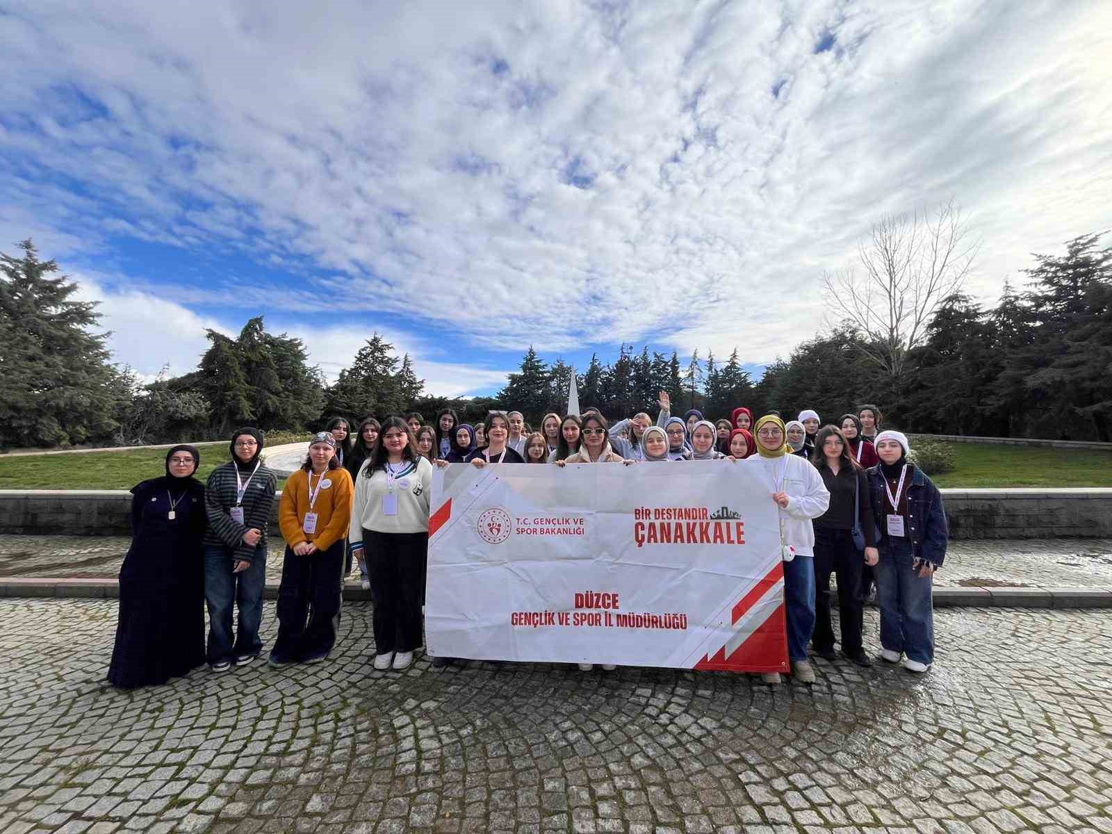 Gençler milli tarihi bilinç için Çanakkale’de
