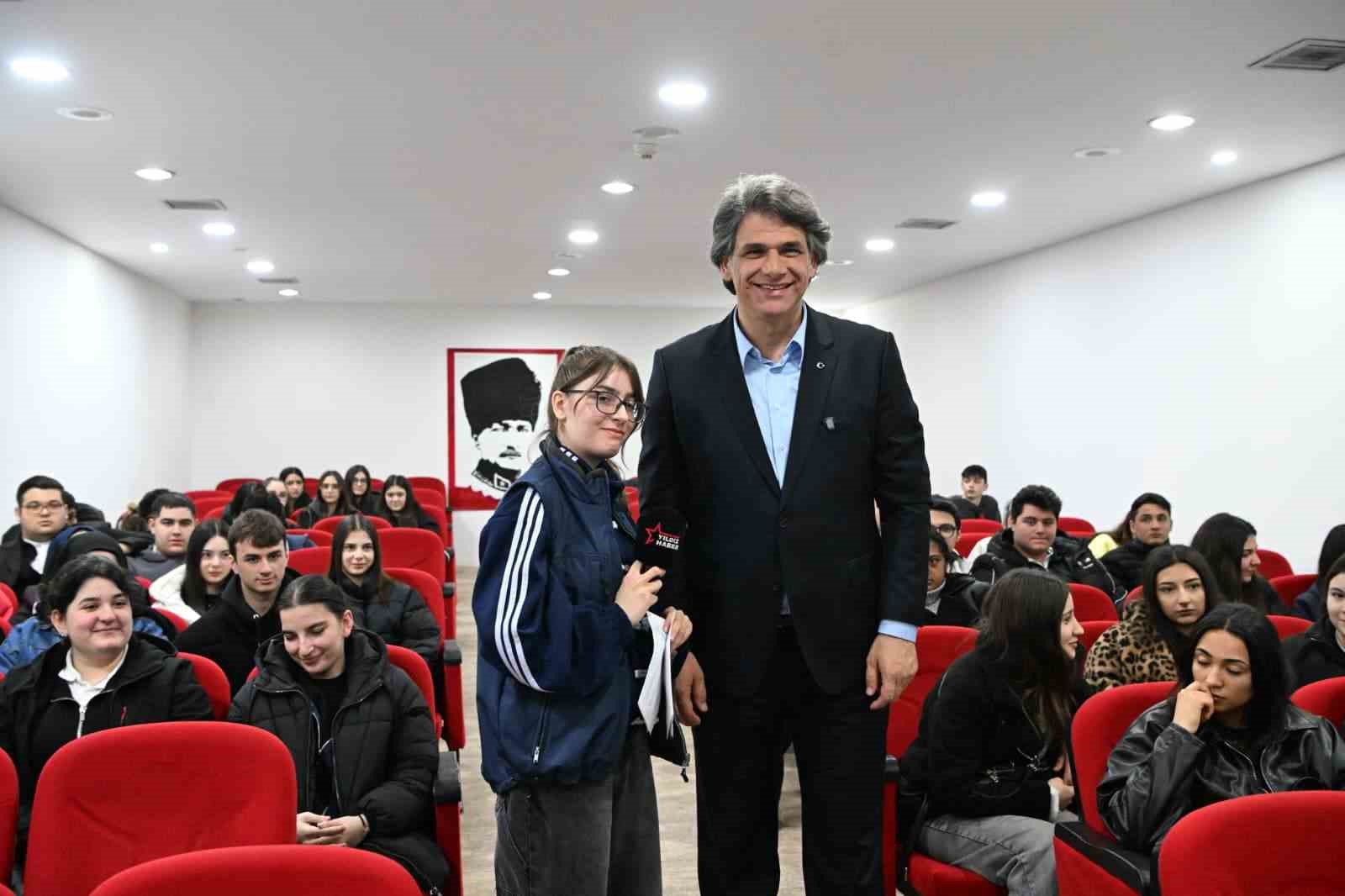 Gençler sordu, Başkan Kocaman yanıtladı
