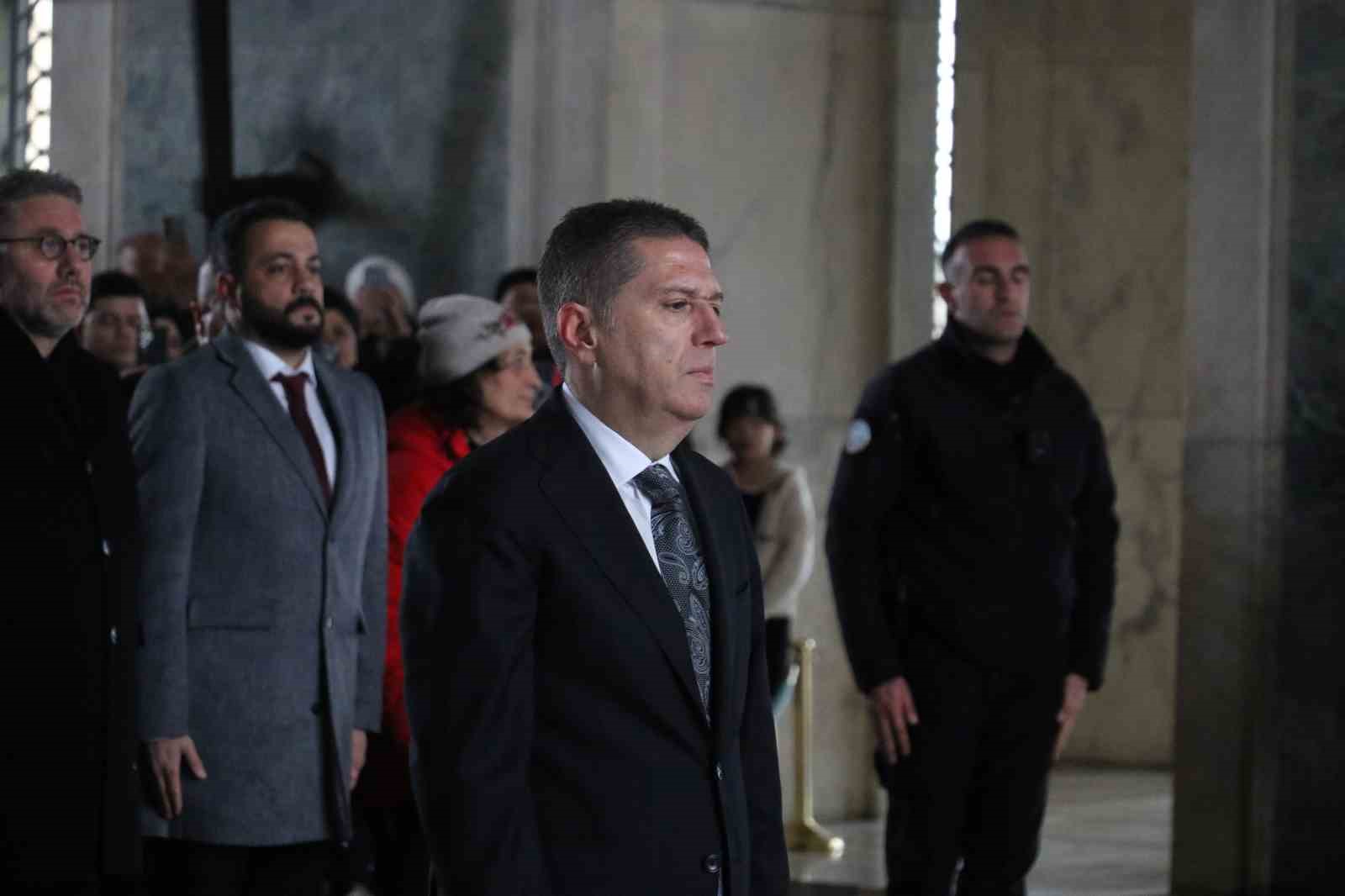 Gençlerbirliği’nden Anıtkabir ziyareti
