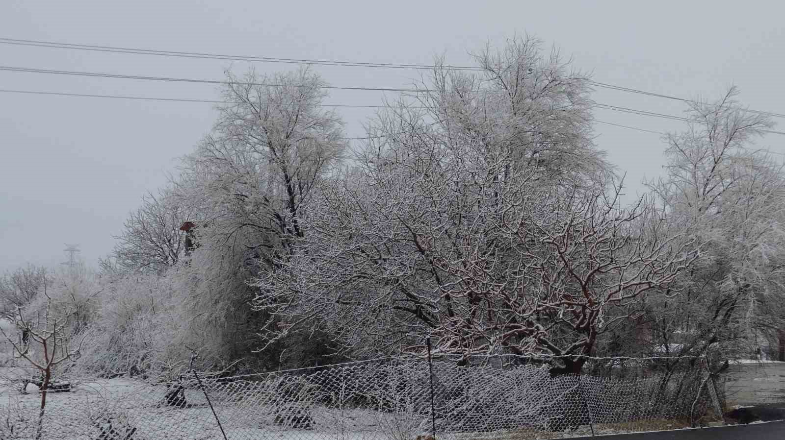 Gercüş beyaz örtüyle kaplandı
