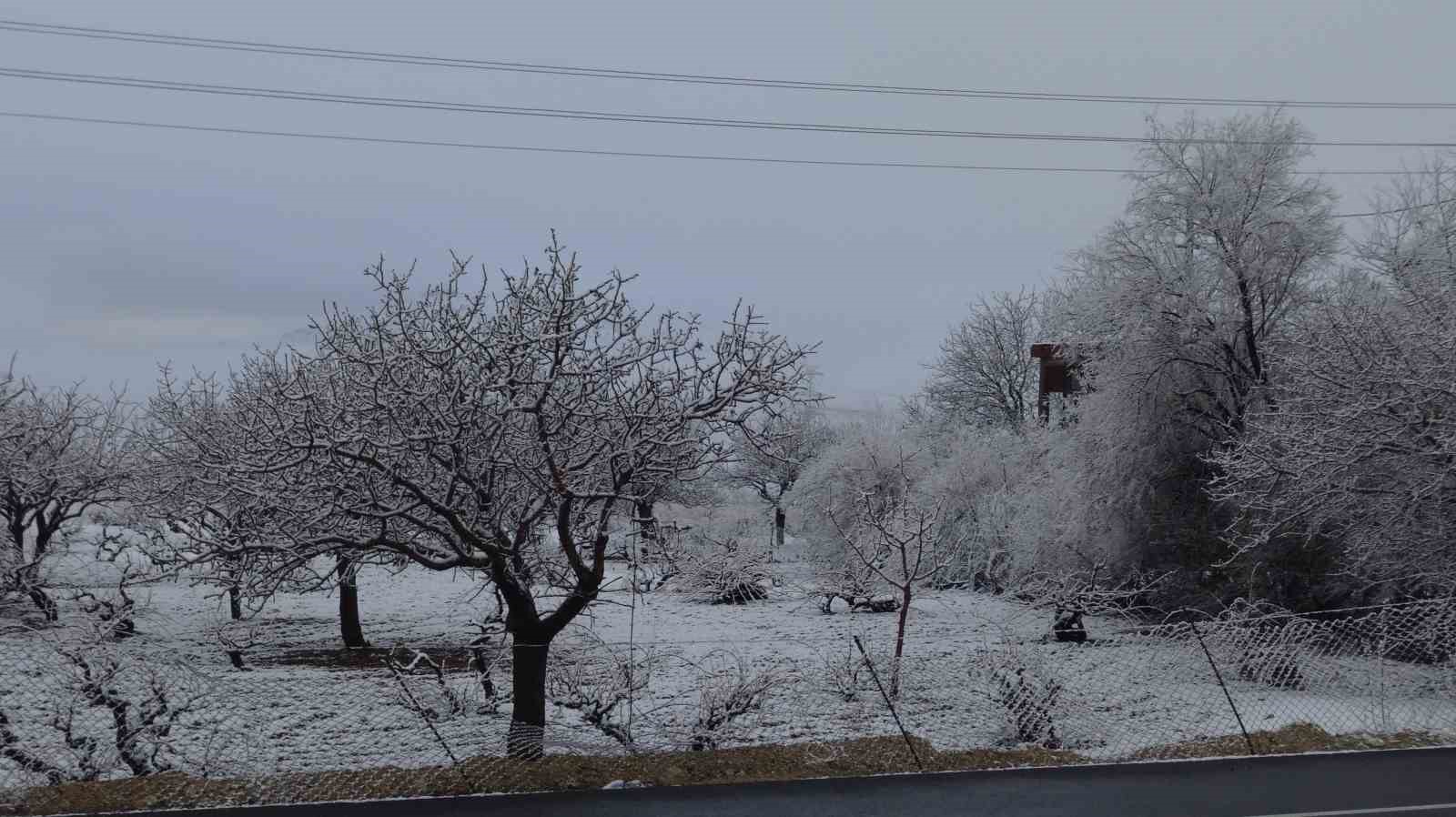 Gercüş beyaz örtüyle kaplandı
