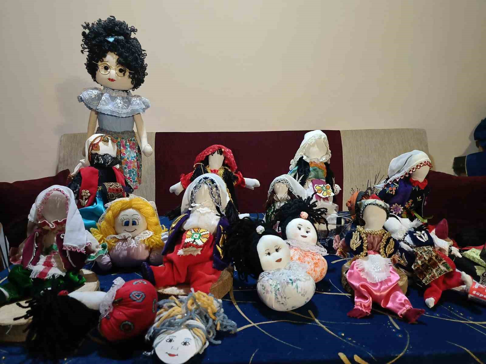 Geri dönüşümden sanata uzanan yolculuk: Bez bebekler yeniden hayat buldu
