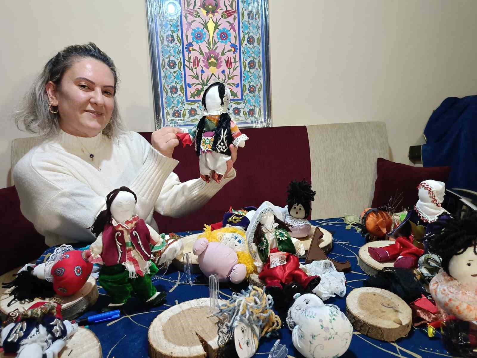 Geri dönüşümden sanata uzanan yolculuk: Bez bebekler yeniden hayat buldu
