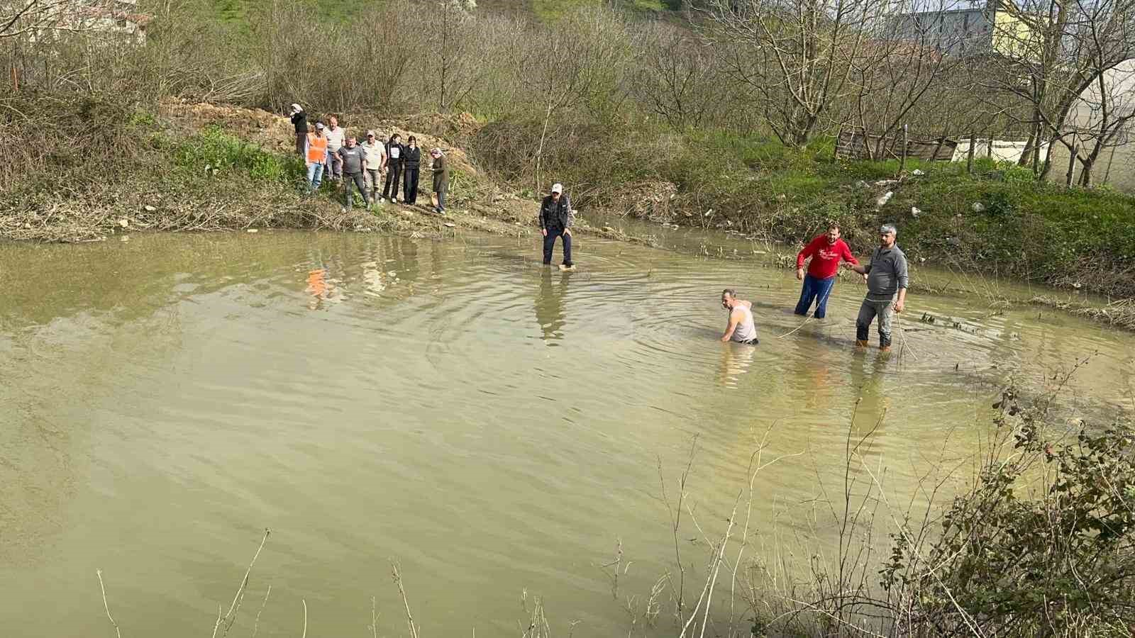 Geriye sadece oyuncağı kaldı

