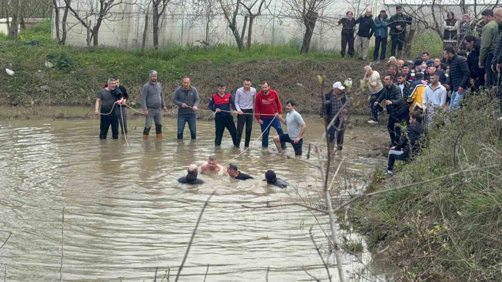 Geriye sadece oyuncağı kaldı
