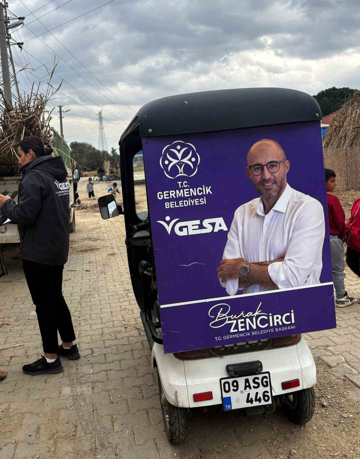 Germencik Belediyesi’nden ihtiyaç sahiplerine yıl boyu destek
