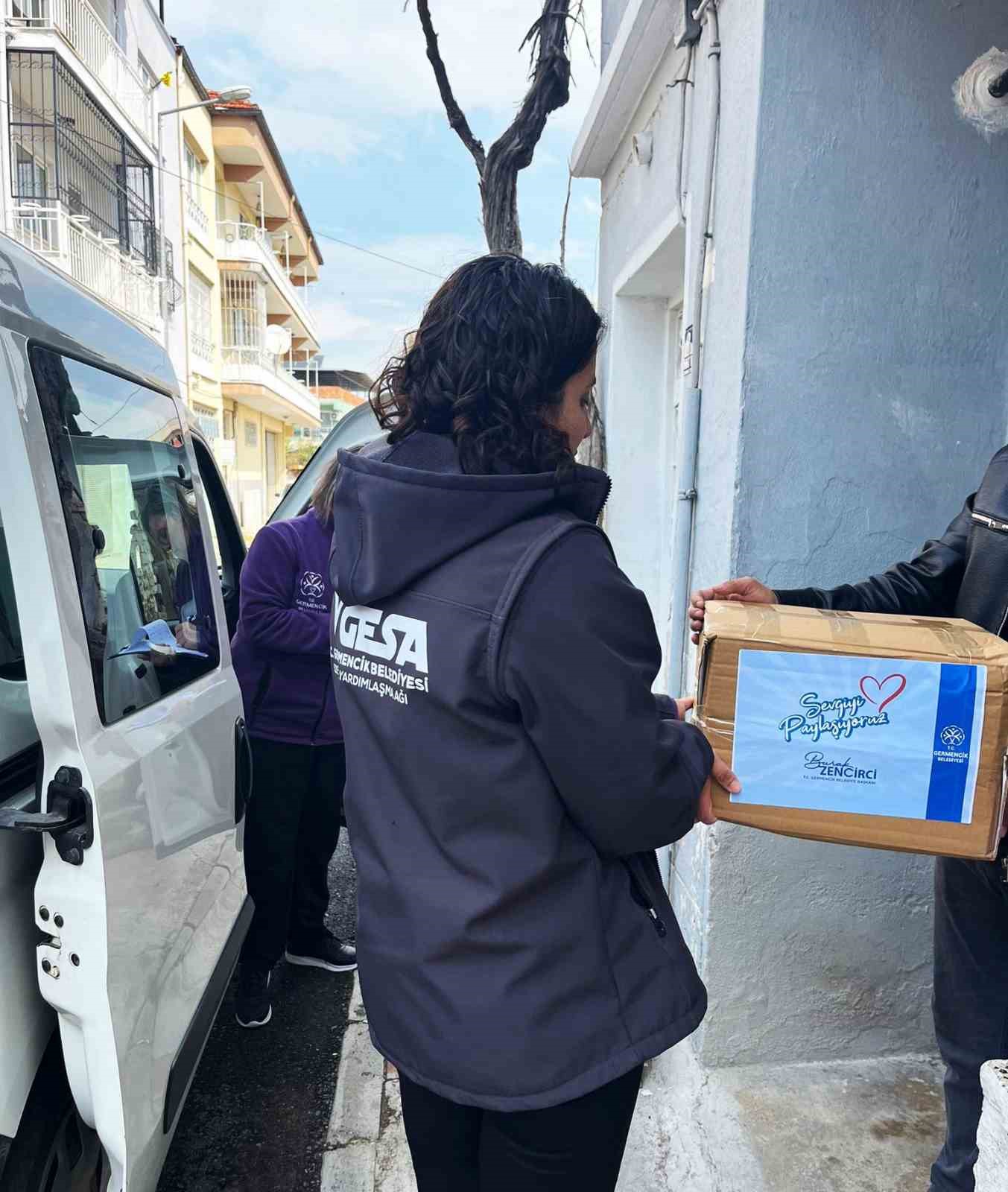 Germencik Belediyesi’nden ihtiyaç sahiplerine yıl boyu destek
