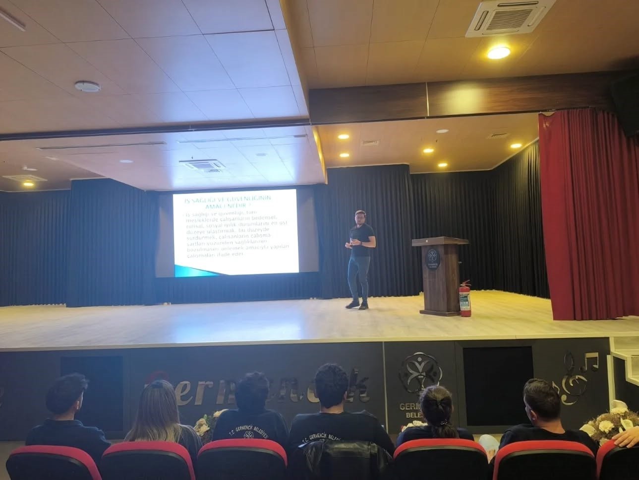 Germencik Belediyesi’nden personele iş güvenliği eğitimi
