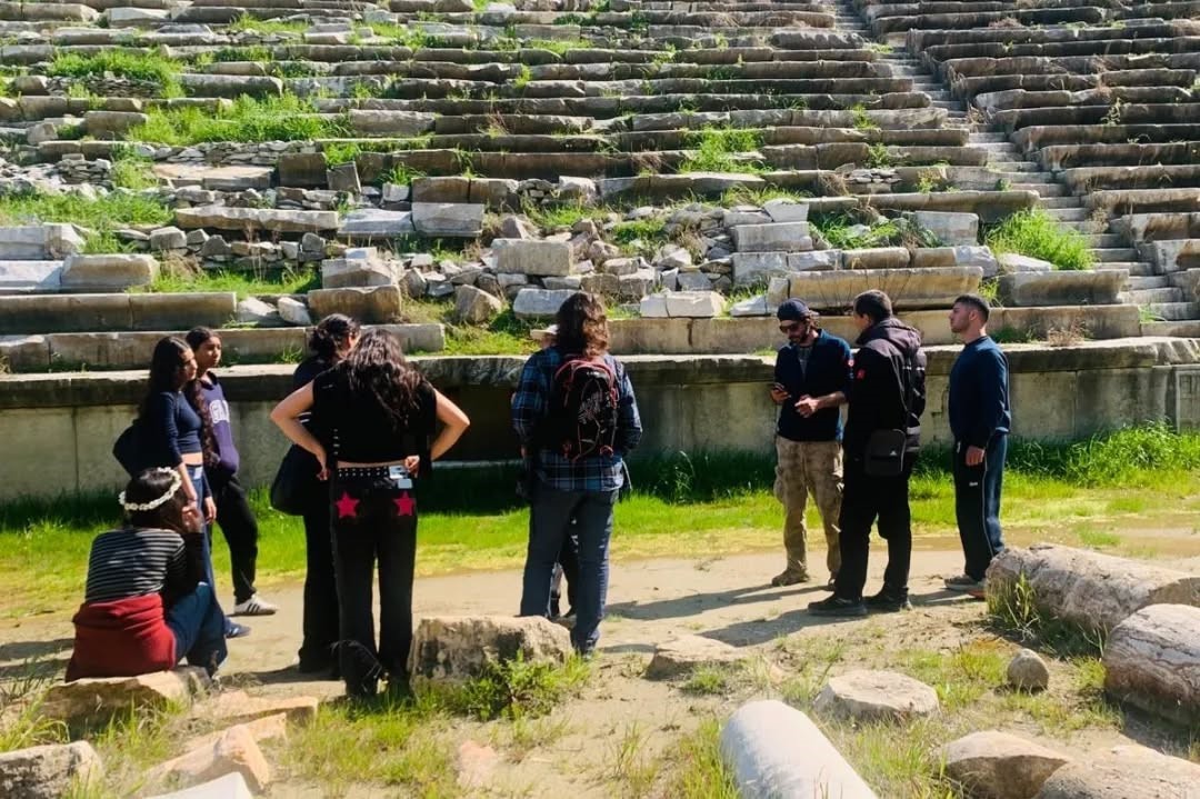 Germencik İspanyol öğrencileri ağırladı
