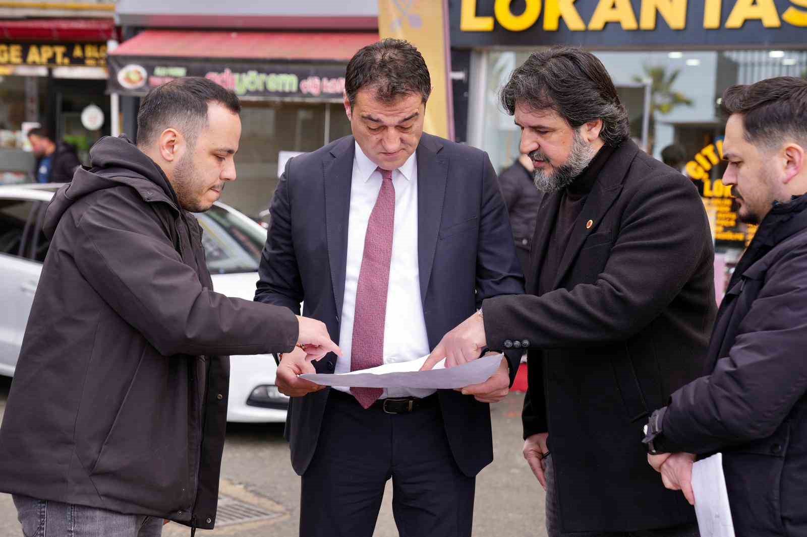 Giresun Belediye Başkanı Fuat Köse, meydan düzenleme çalışmalarını inceledi
