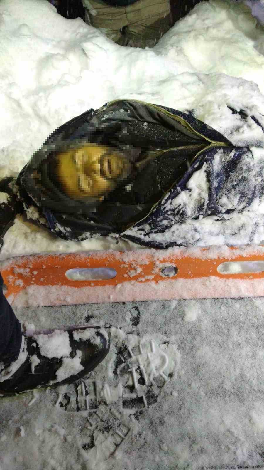 Giresun’da çığ: 1 ölü
